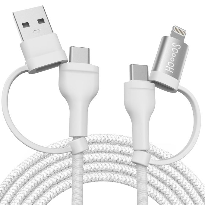 Scooch Braided Nylon Charging Cable