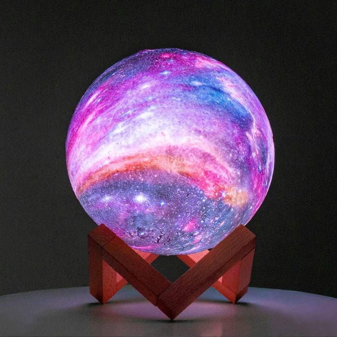 Remember when you promised your significant other you’d "give them the moon"? Well, NASA finally did the heavy lifting for you, and now you can actually deliver without having to build a rocket or deal with the lack of snacks in the vacuum of space. This 5.9-inch orb isn't just a lamp; it’s a 3D-printed celestial masterpiece based on actual astronomical data. While the surface says "science," the color-drawing craft says "I’ve turned my bedroom into a high-budget sci-fi movie."